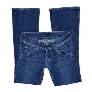 Vintage y2k Hudson Low Rise Flare Denim Jeans